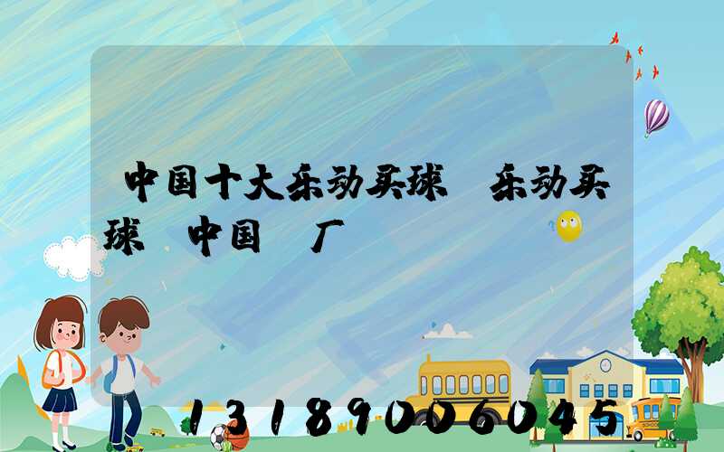 中国十大乐动买球-乐动买球（中国）厂