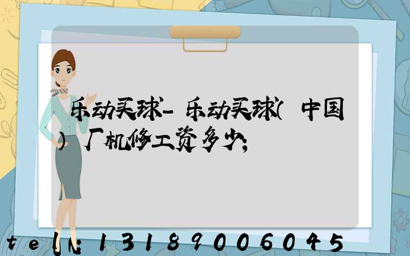 乐动买球-乐动买球（中国）厂机修工资多少