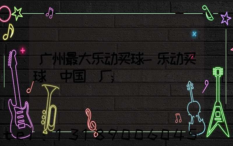 广州最大乐动买球-乐动买球（中国）厂