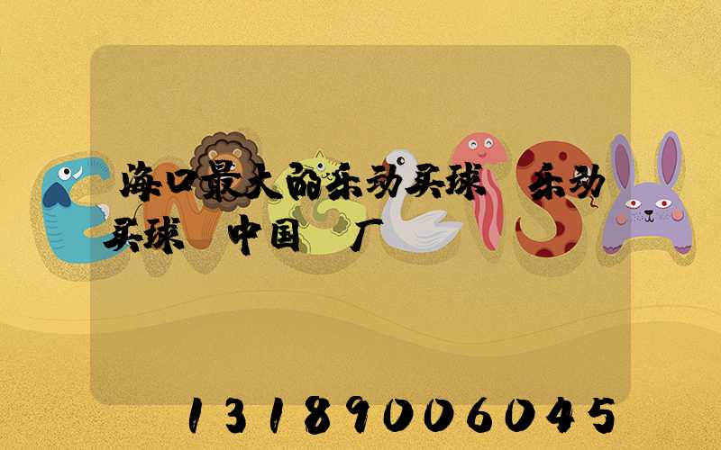 海口最大的乐动买球-乐动买球（中国）厂
