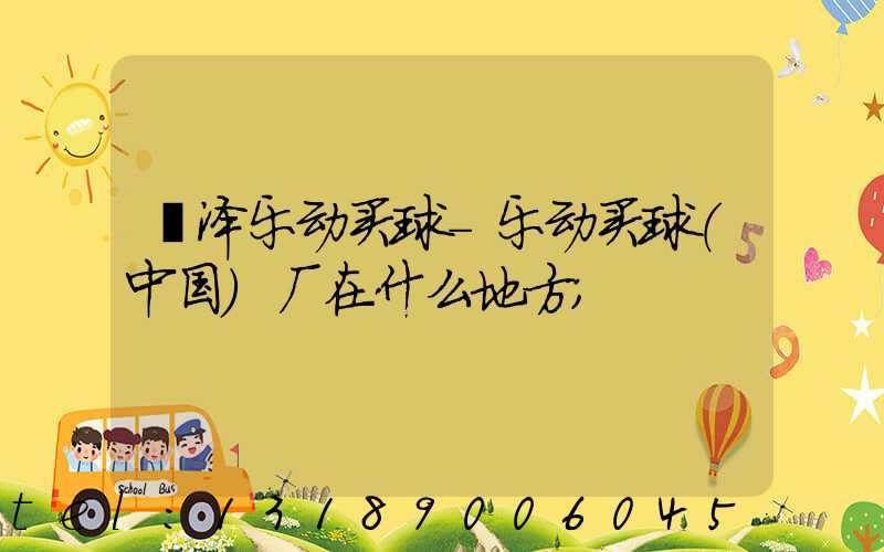 菏泽乐动买球-乐动买球（中国）厂在什么地方